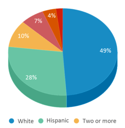 This chart displays the percentage breakdown of students of all ethnic groups in Henrietta Lacks Health And Bioscience High School. This chart displays the percentage breakdown of students of all ethnic groups in Henrietta Lacks Health And Bioscience High School.