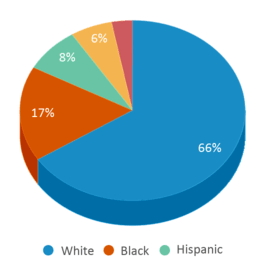 This chart displays the percentage breakdown of public school students of all ethnic groups in Ohio. This chart displays the percentage breakdown of public school students of all ethnic groups in Ohio.