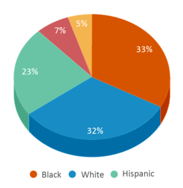 This chart displays the percentage breakdown of public school students of all ethnic groups in Maryland. This chart displays the percentage breakdown of public school students of all ethnic groups in Maryland.