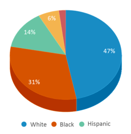 This chart displays the percentage breakdown of public school students of all ethnic groups in South Carolina. This chart displays the percentage breakdown of public school students of all ethnic groups in South Carolina.