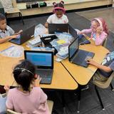 Spectrum Elementary School Photo #3 - Little learners, big tech skills! Our kindergarteners are learning how to use their Chromebooks, build confidence, and develop important digital awareness skills as they explore new ways to learn.
