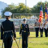 Apache Junction High School Photo #4 - NJROTC annual military inspection.