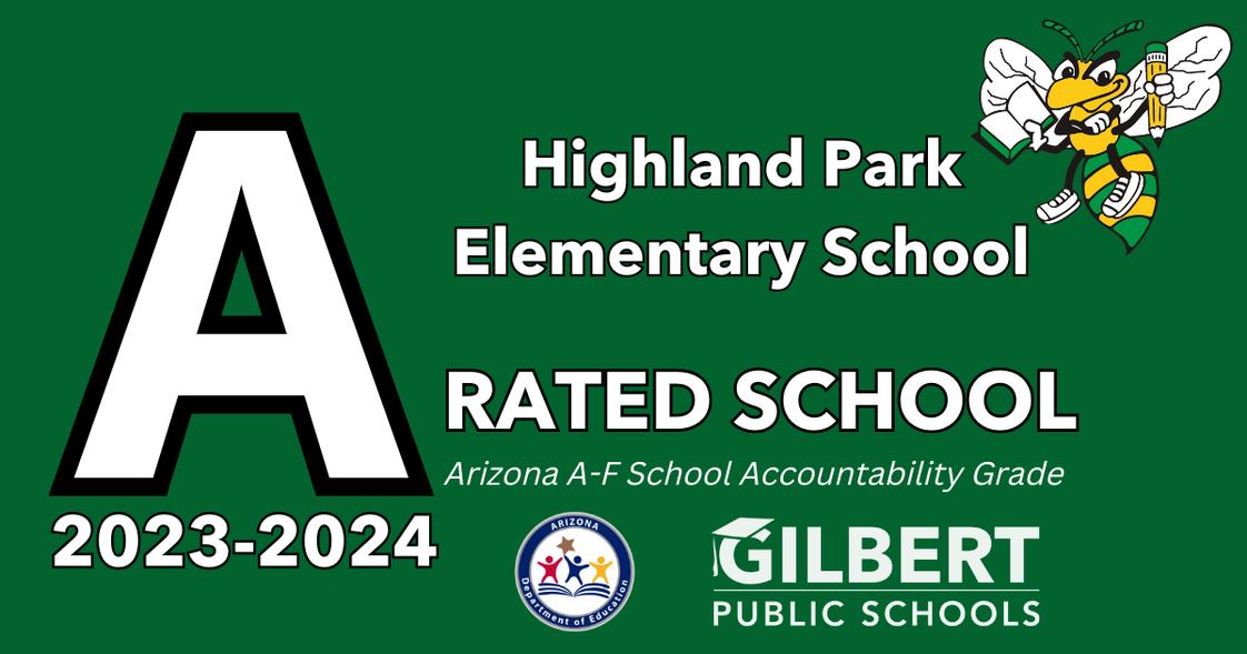 Highland Park Elementary School Photo #1 - We're proud to be recognized as an A Rated school by the Arizona Department of Education.