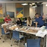 Aspire Deer Valley's Online Academy Photo #10 - Members of our Reuse, Reduce, and Repurpose Club are making plarn (plastic yarn) to turn into mattresses for distribution to the homeless.