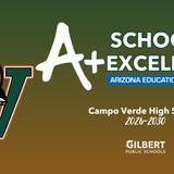 Campo Verde High School Photo #2 - We are proud to be a Recognized as an A+ School of Excellence by the Arizona Education Foundation.