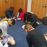 Michigan Great Lakes Virtual Academy Photo #6 - Career and Technical education students prepare to be CPR certified.