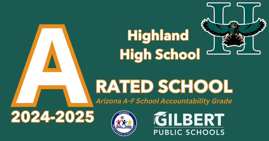 Highland High School Photo #1 - We're proud to be recognized as an A Rated School by the Arizona Department of Education.