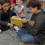 Harris Elementary School Photo #4 - Our older students bring so much joy to learning time with our younger students.