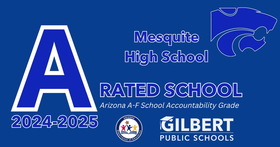 Mesquite High School Photo #1 - We're proud to be recognized as an A Rated school by the Arizona Department of Education.