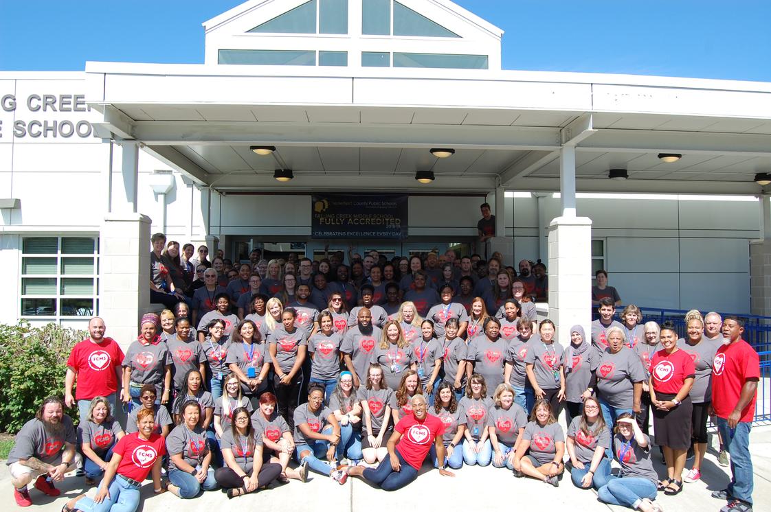 Falling Creek Middle School Photo #1 - Yes, we are fully accredited. Panther Strong! OneTeam,OneDream!
