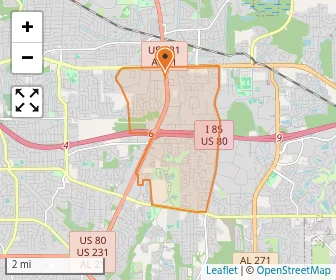 School location map