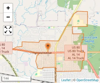 School location map