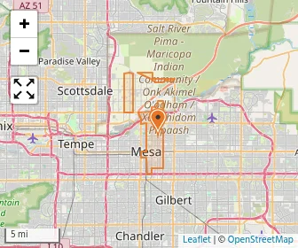 School location map