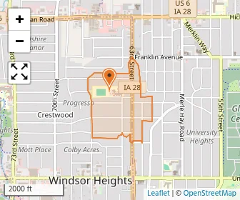 School location map