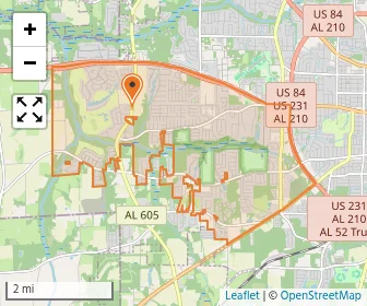 School location map