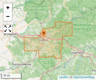 School location map