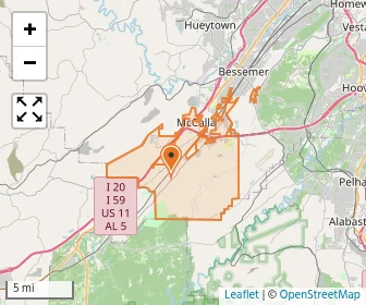 School location map