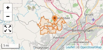 School location map